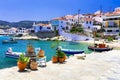 Samos island Kokkari village, Greece Royalty Free Stock Photo