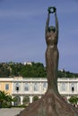 Greece Zante Bronze statue