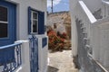 Greek alley Royalty Free Stock Photo