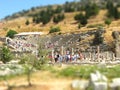 Greek amphitheater tilt shift