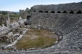 Greek Amphitheatre in Side, Turkey