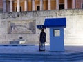 Evzones Guarding Tomb of Unknown Soldier, Greek Parliament House, Athens, Greece