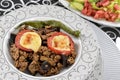 Greek Balkan Lamb Moussaka Royalty Free Stock Photo