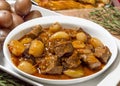 Greek beef stifado