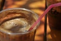 greek cafe frape Royalty Free Stock Photo