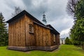 Greek Catholic church of Archangel Michael in Brzegi Dolne - currently the Roman Catholic church of Our Lady of the Rosary