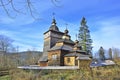 The Greek Catholic Filial Church of the Protection of the Mother of God in WoÃâowiec , Low Beskid Beskid Niski, Poland