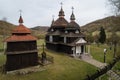 wooden church of the Protection of the Most Holy Mother of God in a village Nizny Komarnik, Slovakia