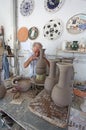 Greek ceramics workshop. Rhodes island