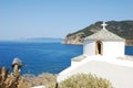 Greek church belfry, Skopelos