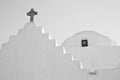 greek church detail Royalty Free Stock Photo