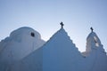 greek church detail Royalty Free Stock Photo