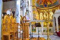 Greek church pulpit St Demetrios cathedral Thessaloniki