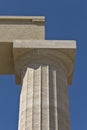 Greek classic doric column