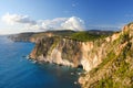 Greek coast in Zakinthos island