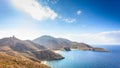 Greek coastline on Peloponnese, Mani Peninsula Royalty Free Stock Photo