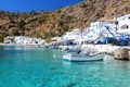 Greek coastline village of Loutro, Crete Royalty Free Stock Photo