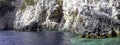 Greek coastline - Zakynthos / Zante island Royalty Free Stock Photo