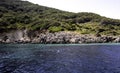 Greek coastline - Zakynthos / Zante island Royalty Free Stock Photo