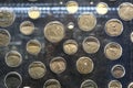 Greek Coins at Graeco roman Museum Royalty Free Stock Photo