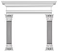 Greek Column and Arch