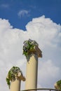 Greek Columns, Athens, Greece Royalty Free Stock Photo