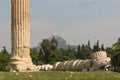 Greek columns, Temple of Olympian Zeus, Athens