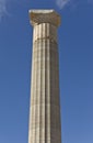 Greek doric column Royalty Free Stock Photo