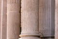 Greek Doric column Royalty Free Stock Photo