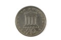 Greek Drachma Coin, 20 drachmas 1978