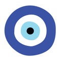 Greek evil eye vector - symbol of protection