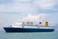 Greek ferry boat Royalty Free Stock Photo