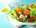Greek feta and olive salad