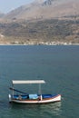 Greek fishing boat Royalty Free Stock Photo