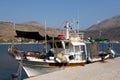Greek fishing boat Royalty Free Stock Photo