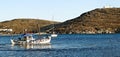 Greek fishing boat Royalty Free Stock Photo