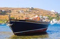 Greek Fishing Boat Royalty Free Stock Photo