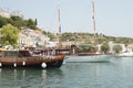Greek fishing boat Royalty Free Stock Photo