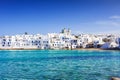 Greek fishing village in Paros, Naousa, Greece