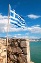 Greek Flag Royalty Free Stock Photo