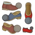 Greek Folk Shoes Icons