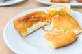 Greek Fried Cheese, Saganaki