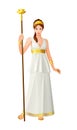 Greek Gods and Goddess Hera Royalty Free Stock Photo