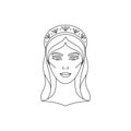 Greek goddess Hera Royalty Free Stock Photo