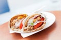 Greek Gyros Royalty Free Stock Photo