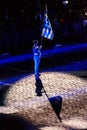 The Greek Hellenic Military Massed Band at the Red Square