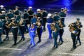 The Greek Hellenic Military Massed Band at the Red Square