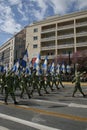 Greek Independence Day Parade - Army Flags