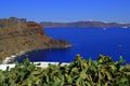 Greek island beautiful scenic view Royalty Free Stock Photo