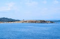 Greek islands in the Aegean sea, beautiful nature, rocks and clean blue water 2 Royalty Free Stock Photo